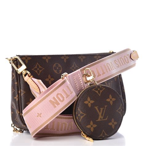 lv multi pochette rosa|multi pochette monogram empreinte.